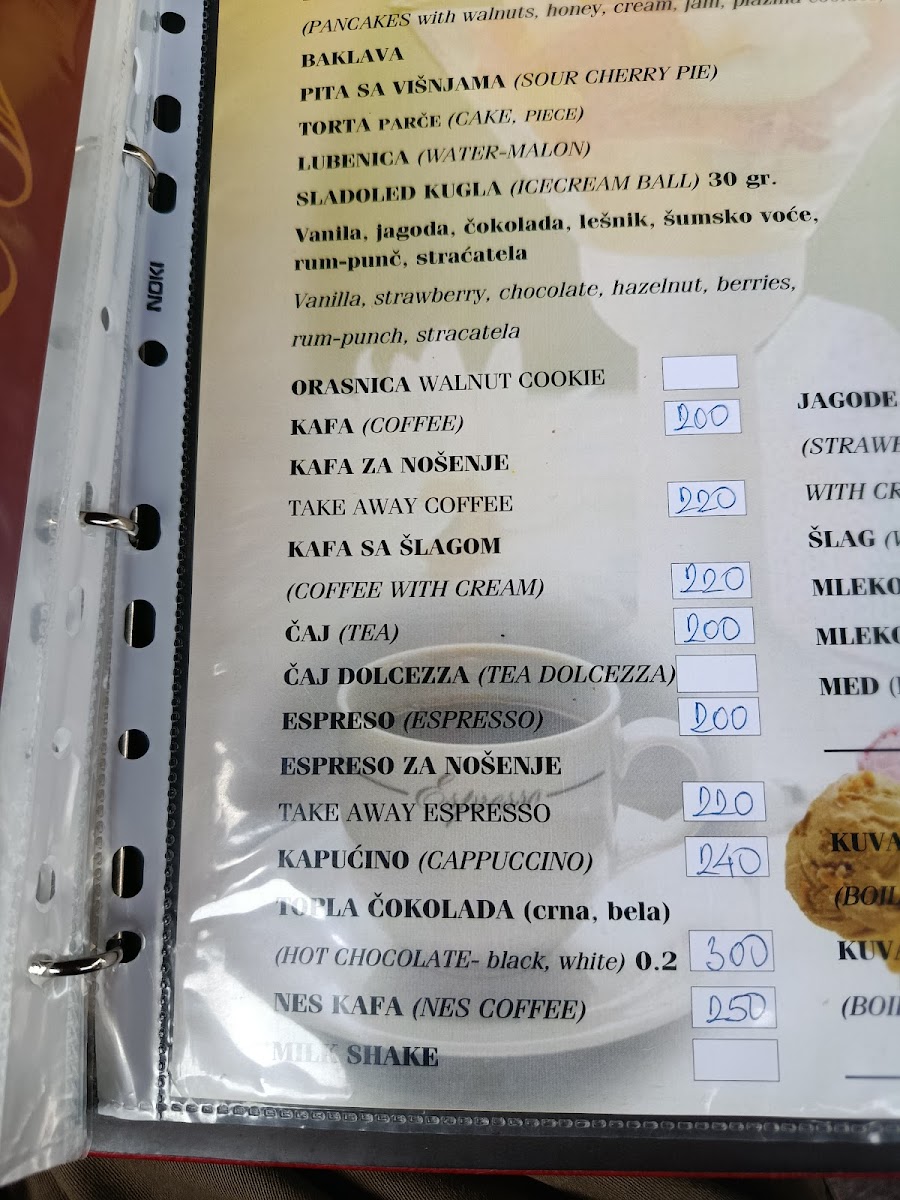 Menu Splav Lanterna-6